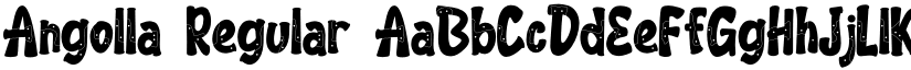 Angolla Regular font