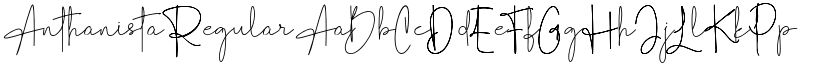 Anthanista font download
