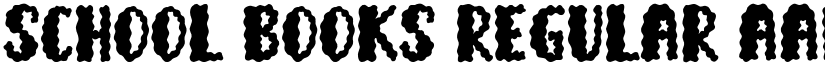 School Books Regular font