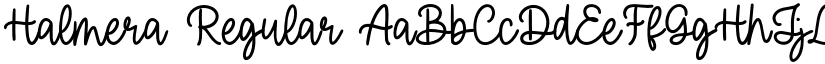 Halmera Regular font
