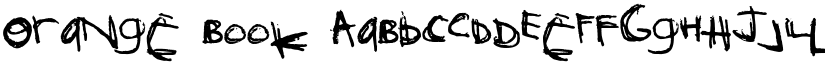 Orange Book font