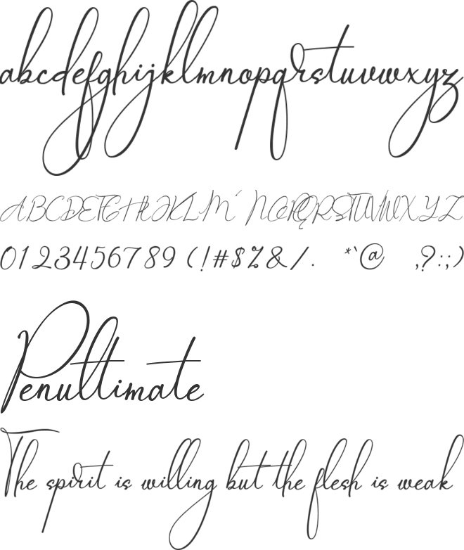 Magic Butter font preview