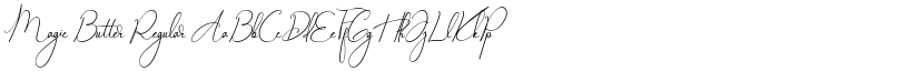 Magic Butter Regular font