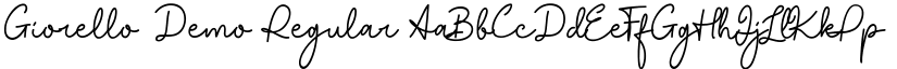 Giorello Demo font download