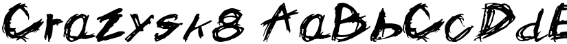 Crazysk8 font