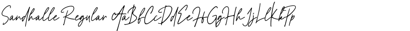 Sandhalle font download