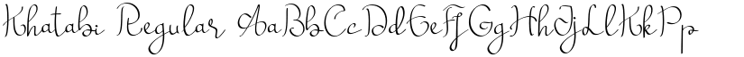 Khatabi font download