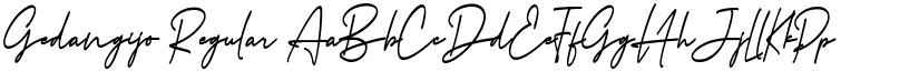 Gedangijo font download
