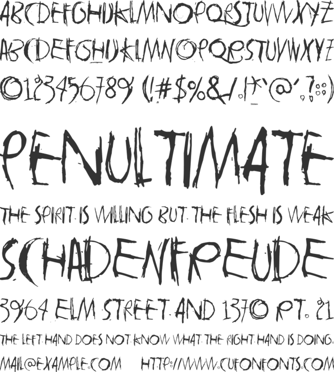 Tasapainoaisti font preview