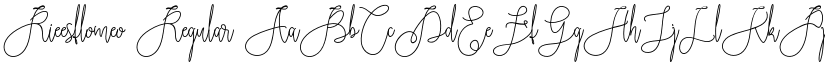 Rieesflomeo font download