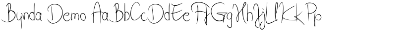 Bynda font download