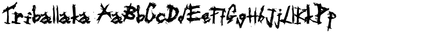 Triballaka font