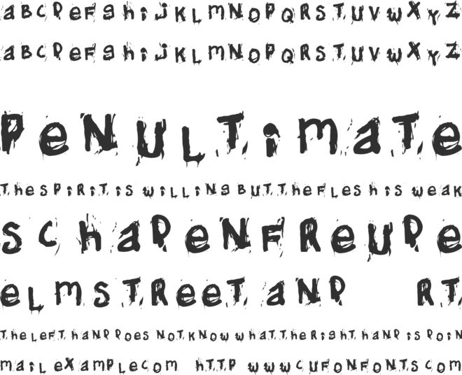 Helifonter font preview