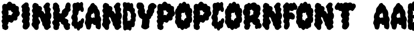 PinkCandyPopcornFont font
