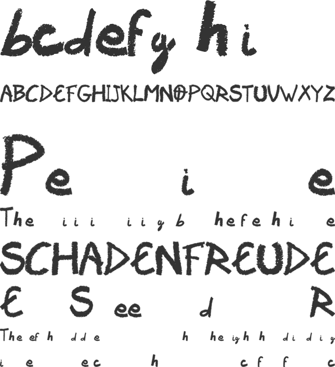 Vaudoo RF font preview