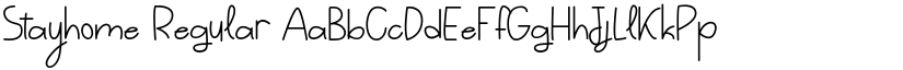 Stayhome font download