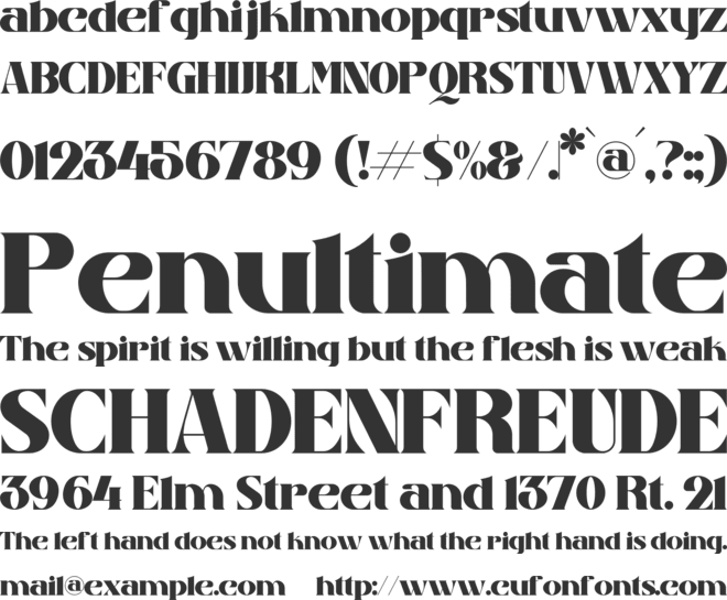 SHOMETHING font preview