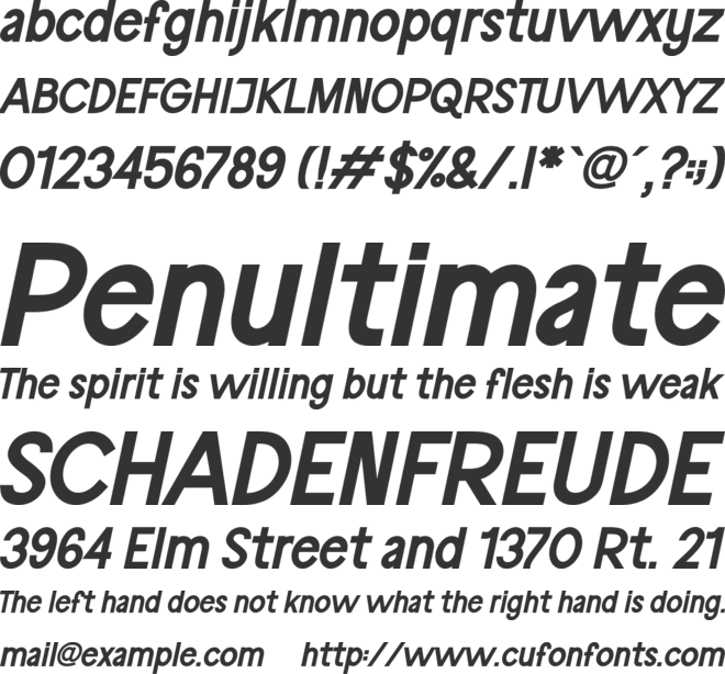 ParisVanJava font preview