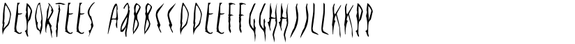 Deportees font download