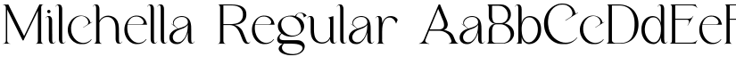 Milchella Regular font