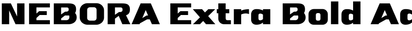 NEBORA Extra Bold font