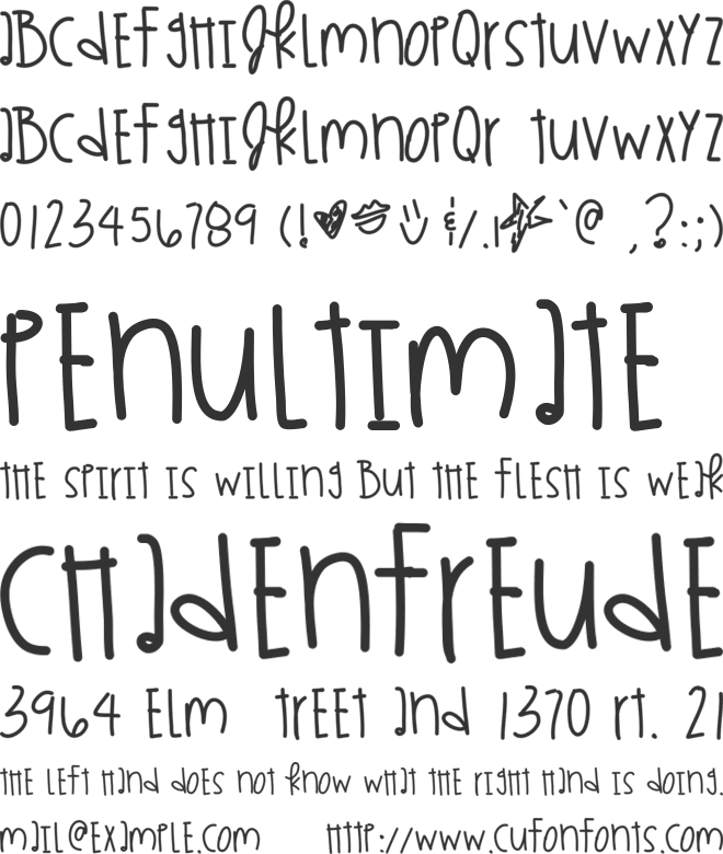 KingsKardashhh font preview