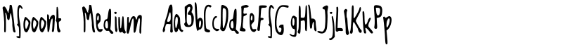 Mfooont font download
