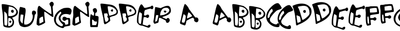 Bungnipper font download