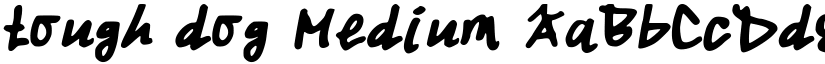 tough_dog font download