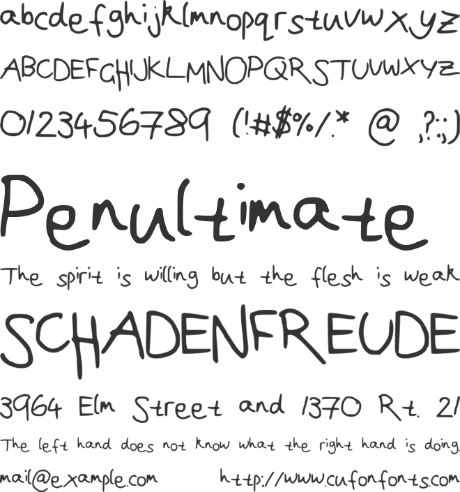 Joanna__s_handwriting font preview