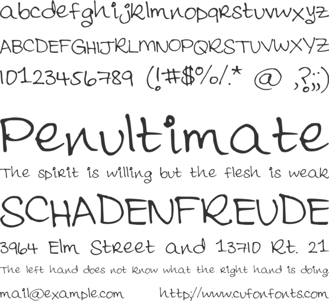 AmatullahReg_S2014 font preview