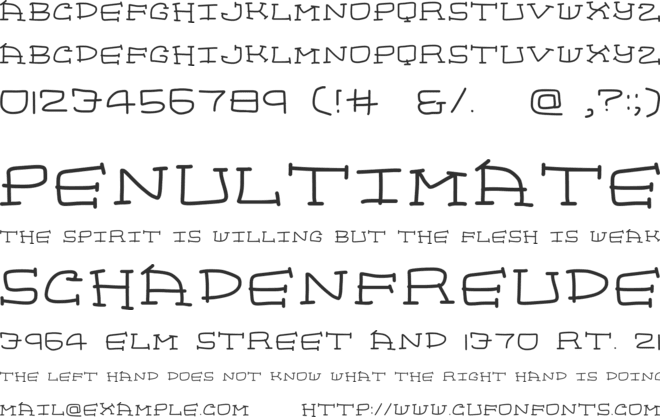 homeboys font preview