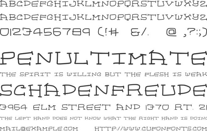 homeboys font preview