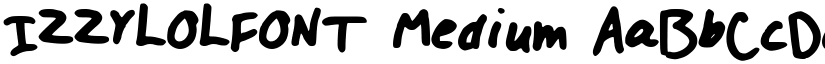 IZZYLOLFONT font download