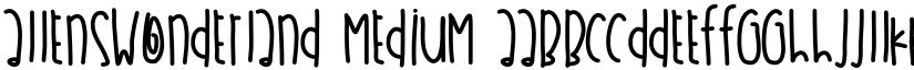 AllensWonderland font download