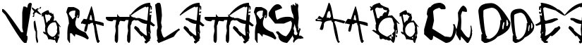 VibratteLetters! font