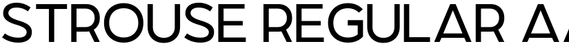 Strouse Regular font