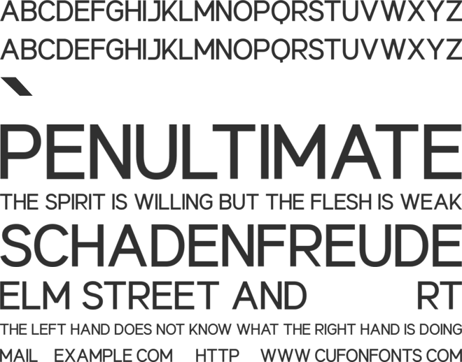 Lettrebelle font preview