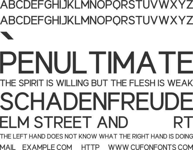Lettrebelle font preview