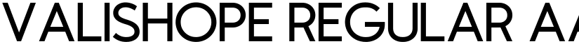 Valishope Regular font