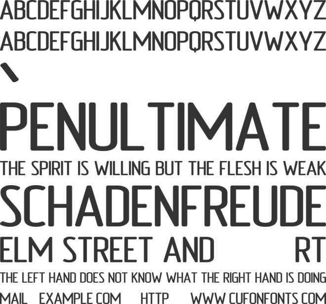 Telhavana font preview