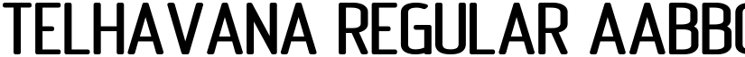 Telhavana Regular font