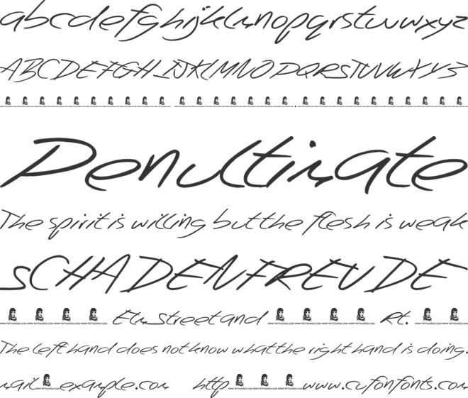 Beep Beep font preview