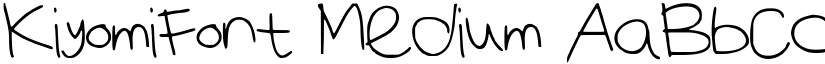 KiyomiFont font download