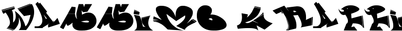 wassimo graffiti font