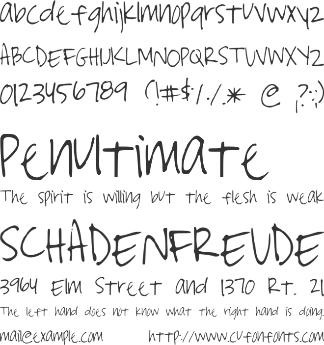 StormysFont font preview