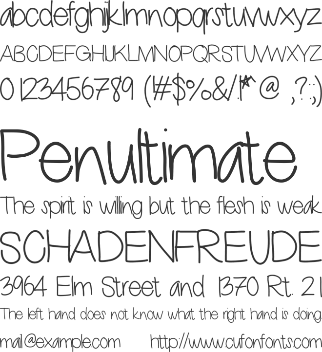 ThisSux font preview