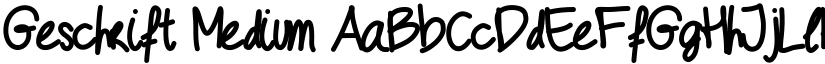 Geschrift font download