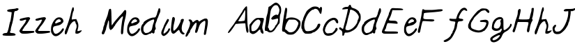 Izzeh font download