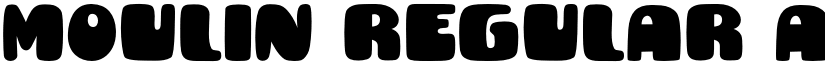 Moulin Regular font
